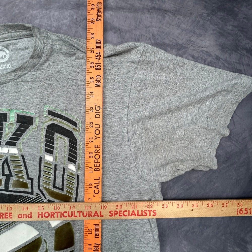 Ecko Unltd Vintage Y2K Graphic T-Shirt Mens XL Grey Rhino Logo Skater Streetwear - Picture 5 of 6